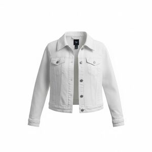 GAP Women's Crisp White Jean Jacket